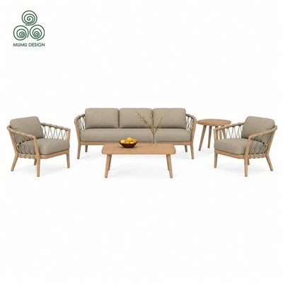 Table de patio de jardin en bois